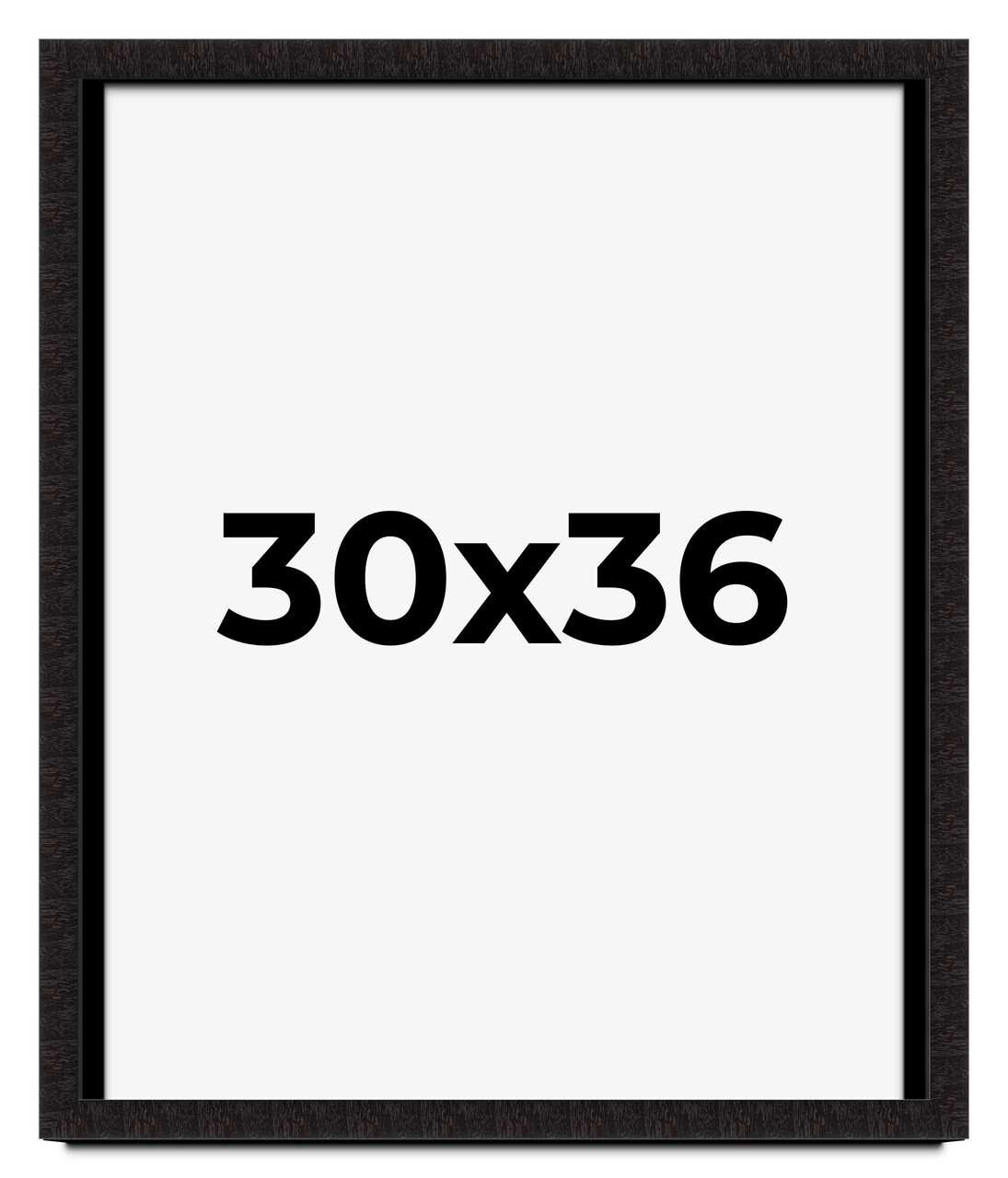 Modern Shadow Box 1" Depth Black Picture Frame - UV Acrylic, Backing, Hanging Hardware